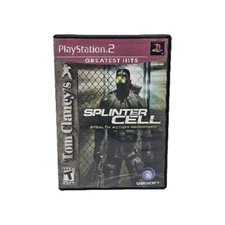 Tom Clancy's Splinter Cell PS2 (PlayStation 2, 2003) Complete Tested