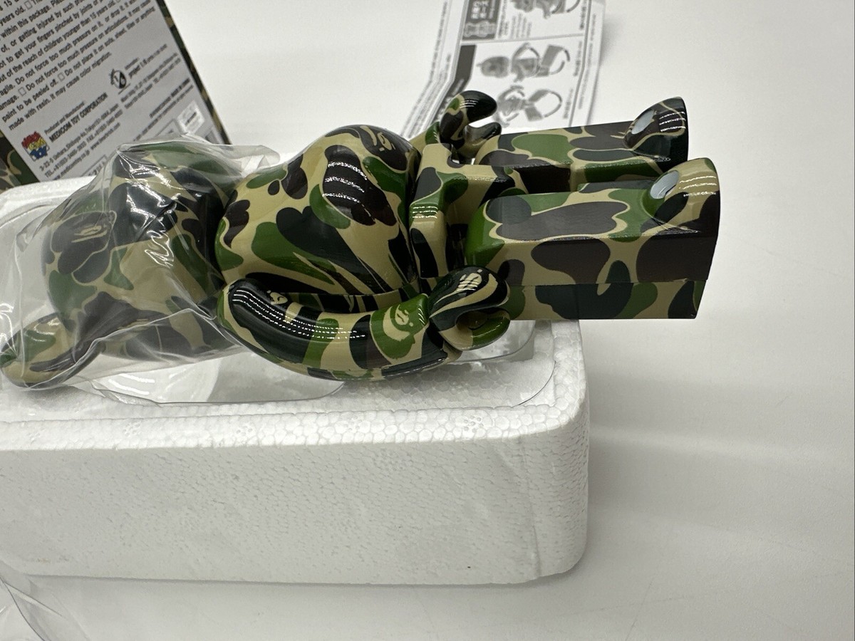 その他 MEDICOM TOY - bape clear abc camo1000% Green