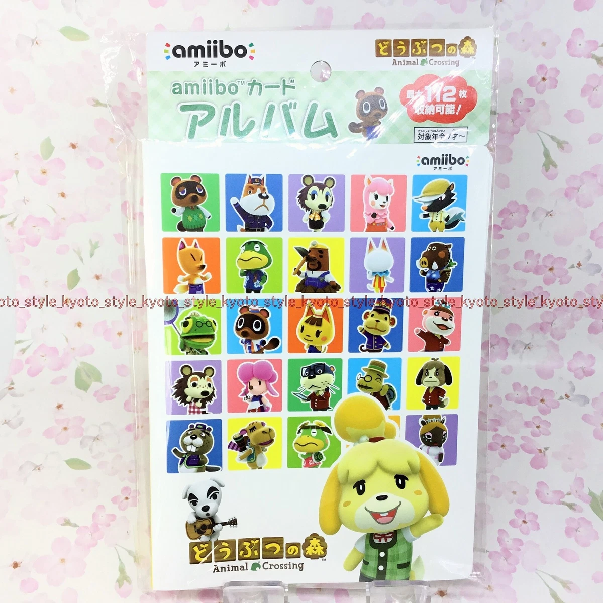 Nintendo Switch Official Animal Crossing amiibo card 112 album file holder 60790