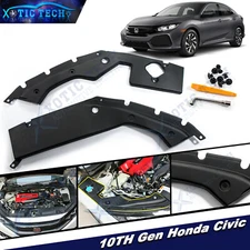 For Honda Civic 10TH GEN 2016-2019 18 Engine Bay Side Panel Covers Long Version