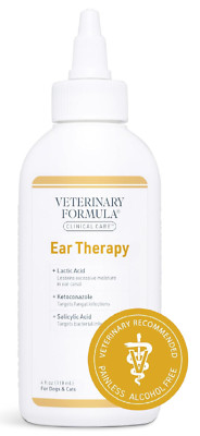 Cat Dog Ear Drops Infection Antibiotic Treatment Medicine Yeast Fungus Itching