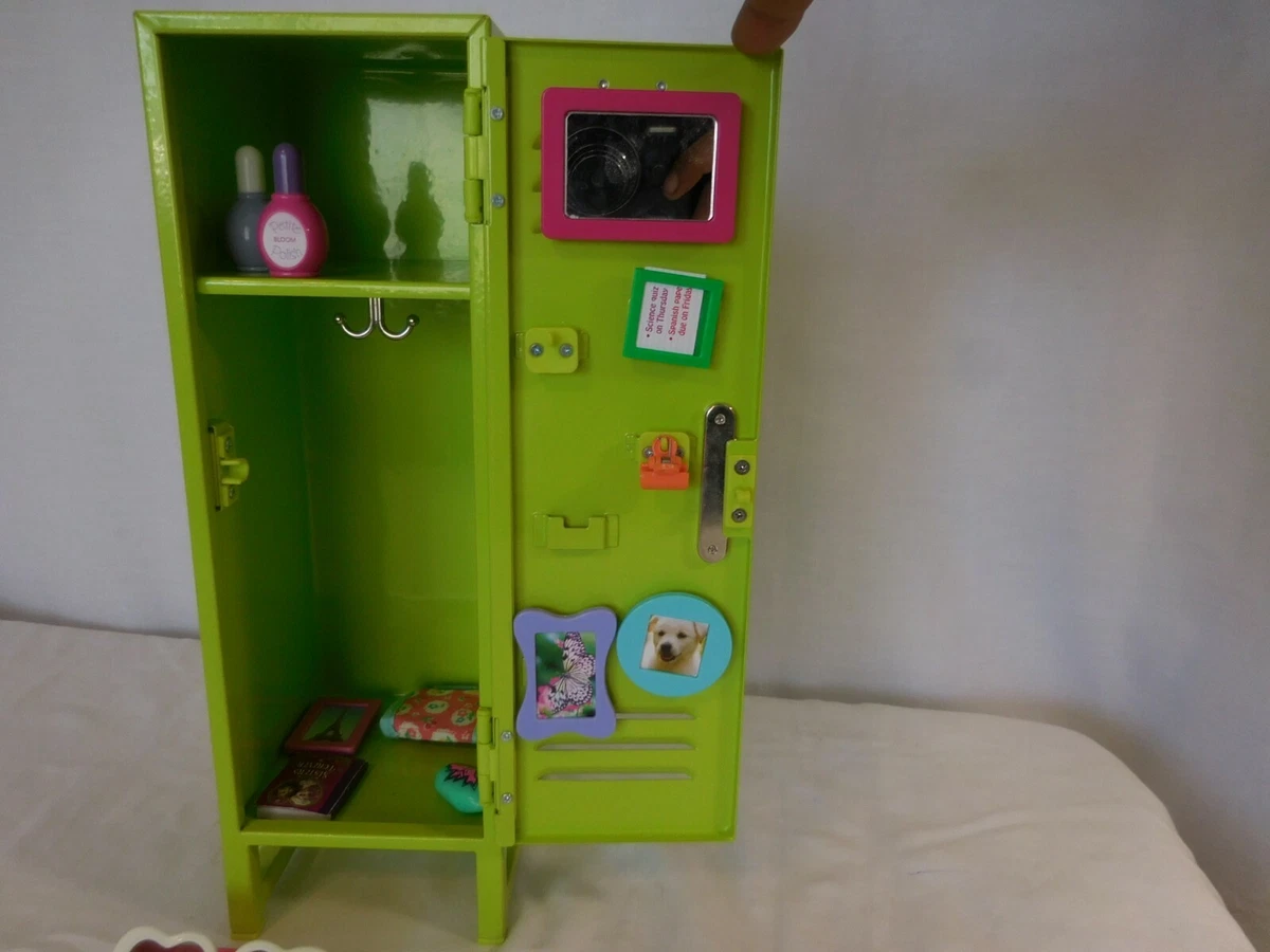 American girl hotsell green locker