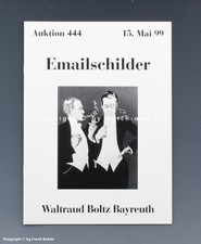 Auktionskatalog Boltz EMAILSCHILDER Mai 1999