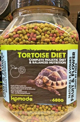 komodo tortoise food fruit and flower