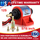 Universal 12s Micro Electric Gas Fuel Pump w/ Carburetor External 35 Gph 4-7 Psi