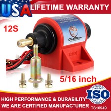 Universal 12s Micro Electric Gas Fuel Pump W Carburetor External 35 Gph 4-7 Psi