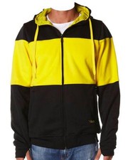 VOLCOM Men's OZ Zip Hooded OUTERWEAR Snow Fleece - BLK - Size Medium LAST ONE