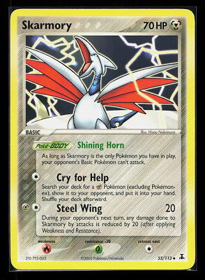 Skarmory 55/113 Uncommon EX Delta Species Pokmon Card | eBay