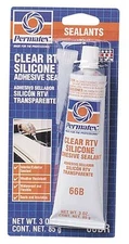 Permatex 80050 #66 Clear Silicone Adhesive - Each
