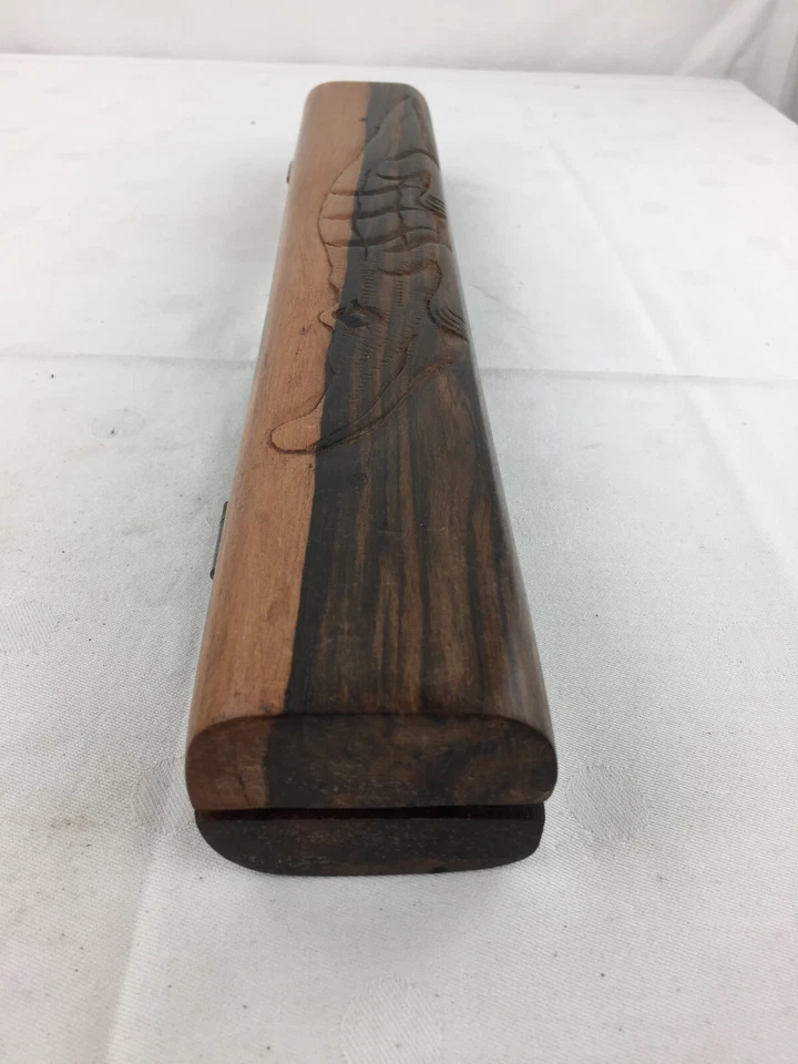 Oware Holz Holzspiel Ghana Afrika Krokodil - Bild 2 von 4