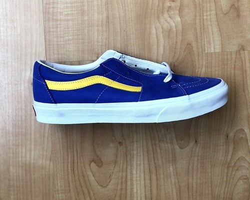 yellow vans low