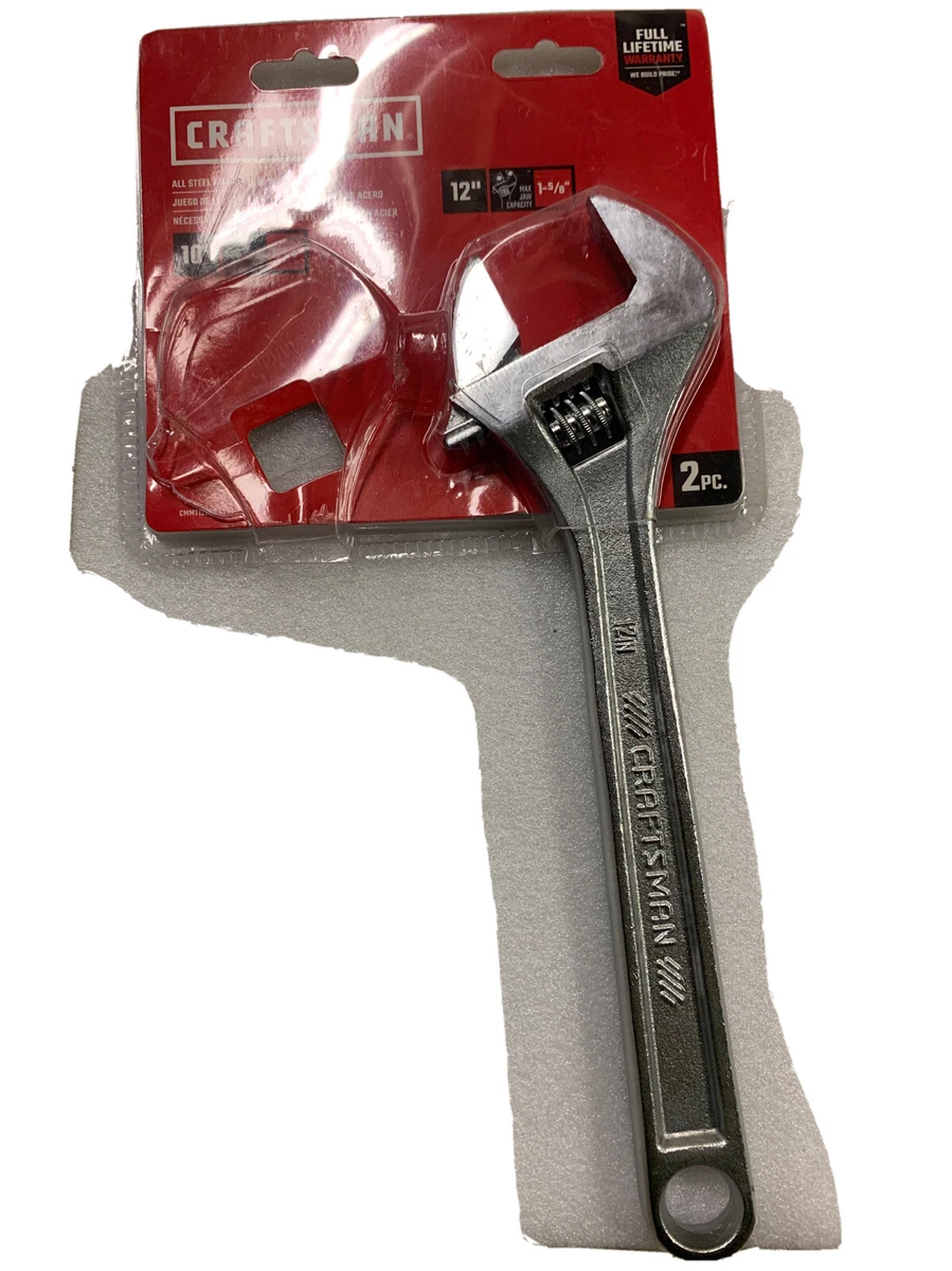 Craftsman 12 adjustable wrench deals