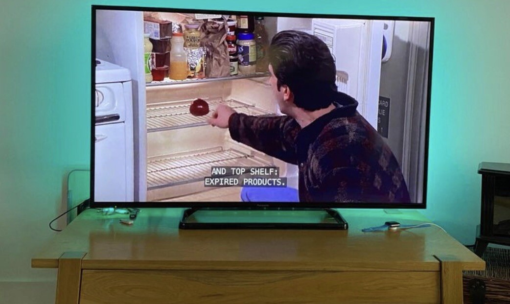 50 Inch Panasonic TV With LED Strip | eBay