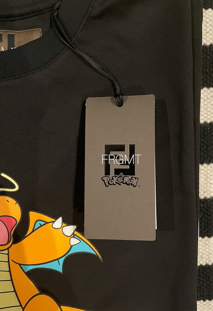 FENDI FRGMT ドラゴン　Tシャツ　　XL FENDI FRGMT ドラゴンTシャツXL