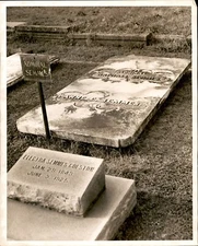 CGE24 Original Photo ADMIRAL RAPHAEL SEMMES GRAVE IN CATHOLIC CEMETERY MOBILE AL