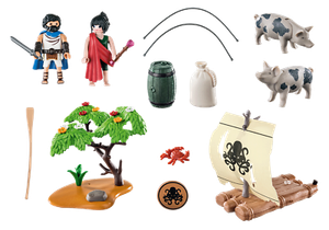 Playmobil History Set 70468 Ulysses and Circe Odysseus Greek Mythology - NO BOX | eBay