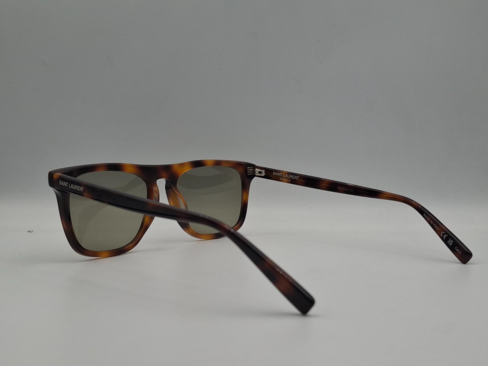 Occhiali da sole Saint Laurent SL 586 avana verde (002)