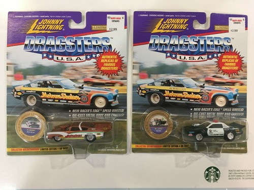 1995 JOHNNY LIGHTNING DRAGSTERS SERIES # 3 COMPLETED. - Picture 2 of 9