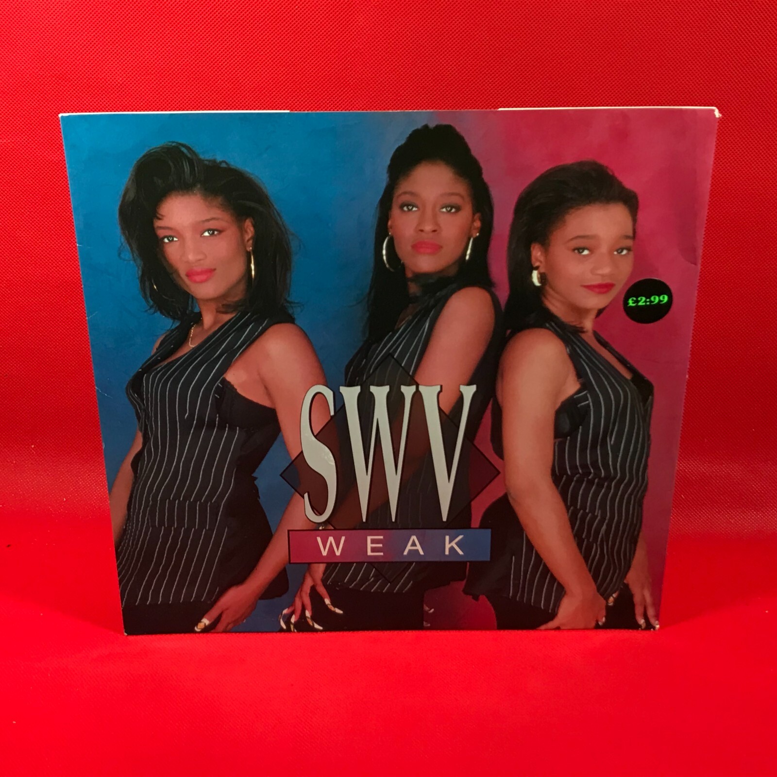SWV Weak 1993 UK 4-track vinyl 12