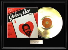 JOHNNY ACE MEMORIAL ALBUM GOLD METALIZED RECORD VINYL LP RARE NON RIAA AWARD