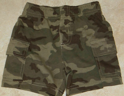 Infant & Toddler Boys Pull-On Cargo Shorts-12M-18M-24M-2T-4T