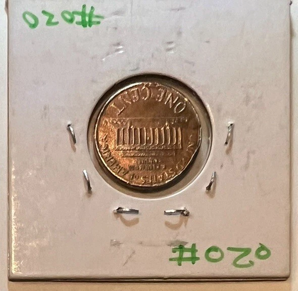 1994 Lincoln Memorial Penny Double Struck portrait One Of A Kind Very Rare. - Image 2 of 2