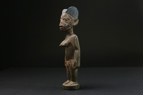 African Statue Wooden Ere Ibeji Figures Yoruba Peoples Nigeria Art Decor -9758 - Picture 10 of 24