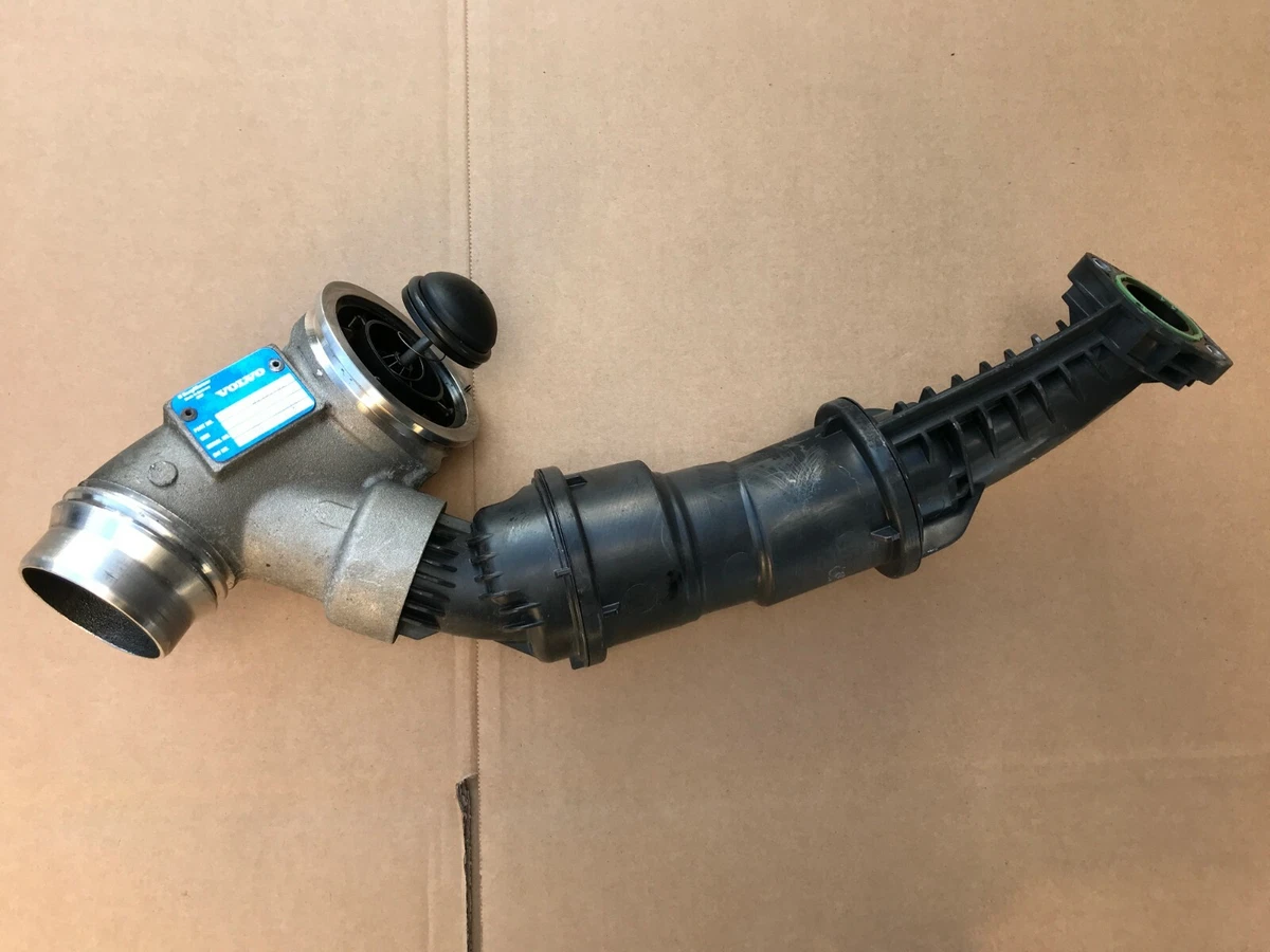VOLVO XC90 II S90 V90 DIESEL TURBO AIR INTAKE VALVE WITH HOSE 