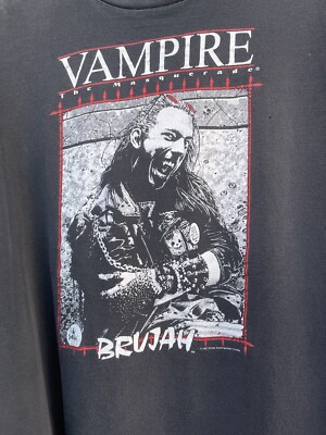 Original Vintage 1990's Vampire The Masquerade T Shirt Size