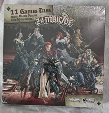 Zombicide Black Plague & Wulfsburg 11 Game Tiles New*package Wear** 