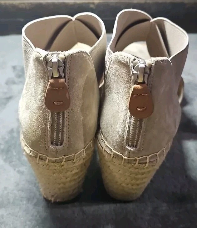 Женская бежевая эспадрилья на танкетке Gentle Souls от Kenneth Cole размер 9 М F12 - Изображение 3 из 4