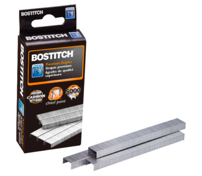 Brand New - Bostitch SBS191/4CP 1/4'' Premium Standard Staples, 5000/Box