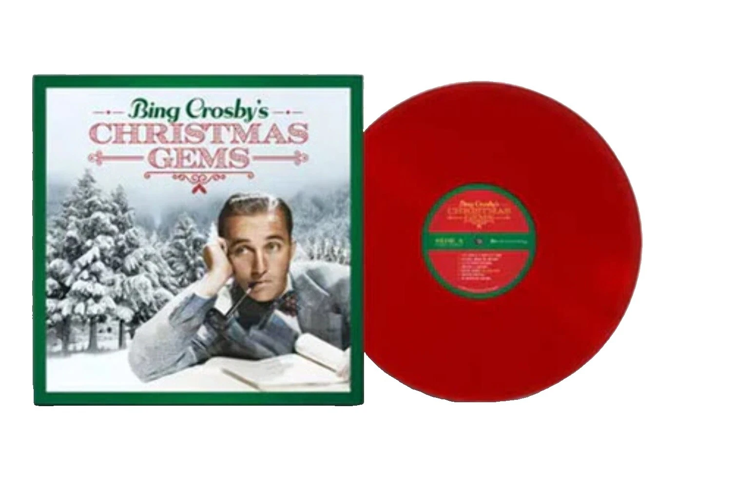 Рождественские виниловые пластинки Bing Crosby