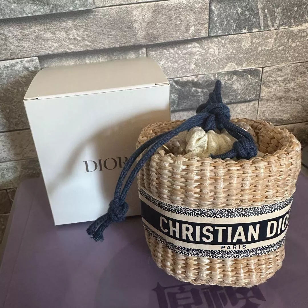 Christian Dior Pochette Paille Mini Sac Bandoulière Logo Nouveauté Produits Mode Femme