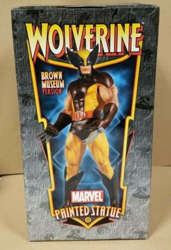 WOLVERINE BROWN MUSEUM STATUE BY BOWEN DESIGNS (UNOPENED, FACTORY SEALED)