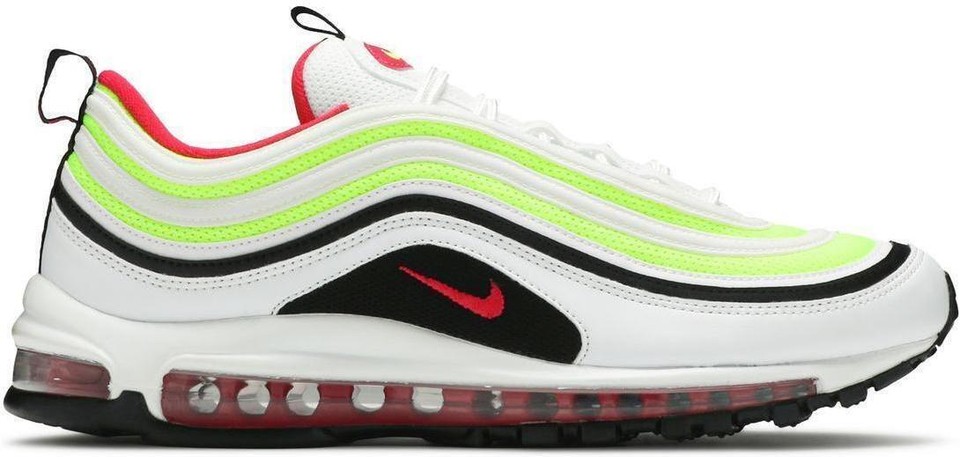 Nike Air Max 97 White Rush Pink Volt Black 8M / 9.5W CI9871-100 Size 8 - Nike Air Max 97 Volt Pink for sale online | eBay main image 4
