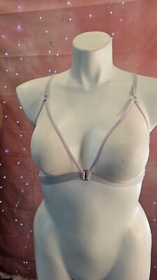 Simone Perele Women's Light Pink Wire-Free Bralette Bra  LACE