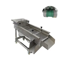 220V 6mm Linear Vibrating Screen Stainless Steel Sifter Sieve Screen Shaker