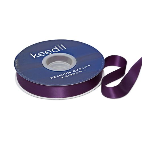 Cinta de poliéster satinado doble cara Keedil® para ropa, manualidades, regalos y más - Imagen 25 de 26