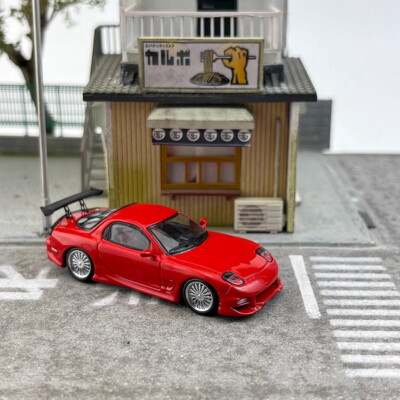 Mortal 1/64 Scale RX7 Veilside Red Diecast Model Toy Gift NIB | eBay