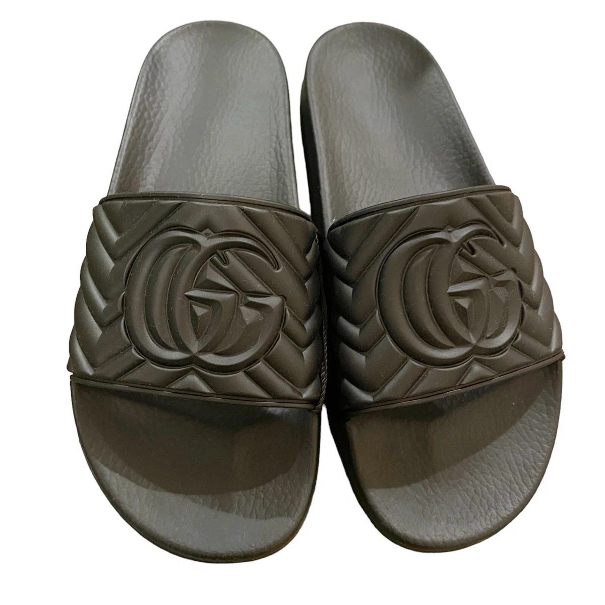 Gucci quilted online sandals