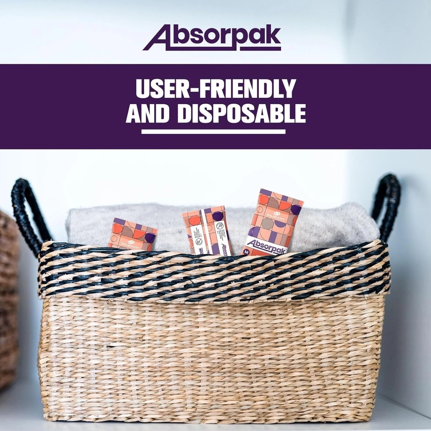 Absorpak Desiccant Packs for Storage - Silica Gel Packets Moisture Control - 200