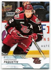 2018-19 Christopher Paquette Upper Deck CHL Rookie - Peterborough Petes