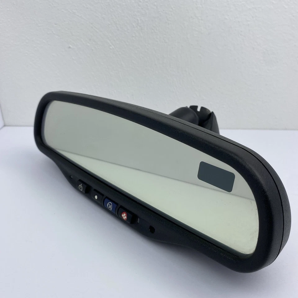 02-09 Rear View Mirror Chevy Trailblazer GMC 03 Envoy Buick Rainier OEM 015607 - Image 2 of 4