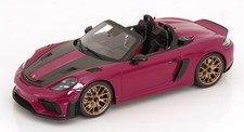 GT spirit 1 18 Porsche 718 RS60 Spyder RS WP 2023 pink black Porsche Boxster GT