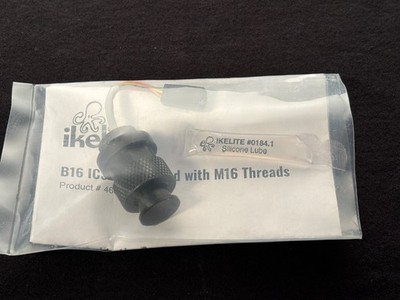 Ikelite B16 ICS-5 bulkhead with M16 threads #46006
