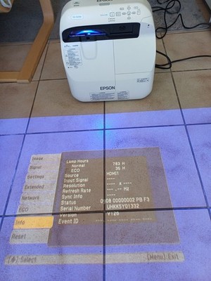 Epson EB-595Wi LCD-Projektor 3500lm - Weiß (V11H740040)