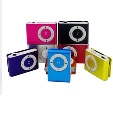 Blau Mini Tragbarer USB MP3-Player Clip MP3 Wasserdicht Sport Compact Met BAK
