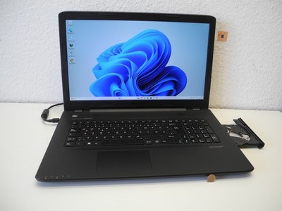 17,3 '' Windows 11 Laptop mit Intel core i7 CPU 16GB RAM Medion Erazer P7648