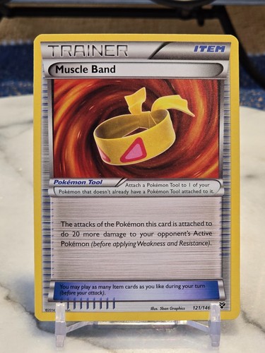 Pokemon TCG Muscle Band 121/146 XY Regular MP